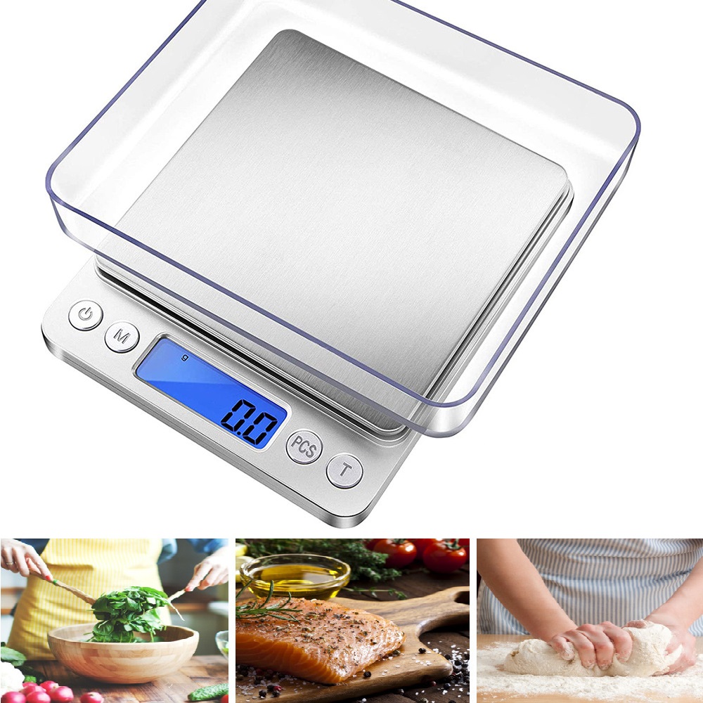 X Nutrition - NEW Portable Electronic Food Scales 3000g/0.1g