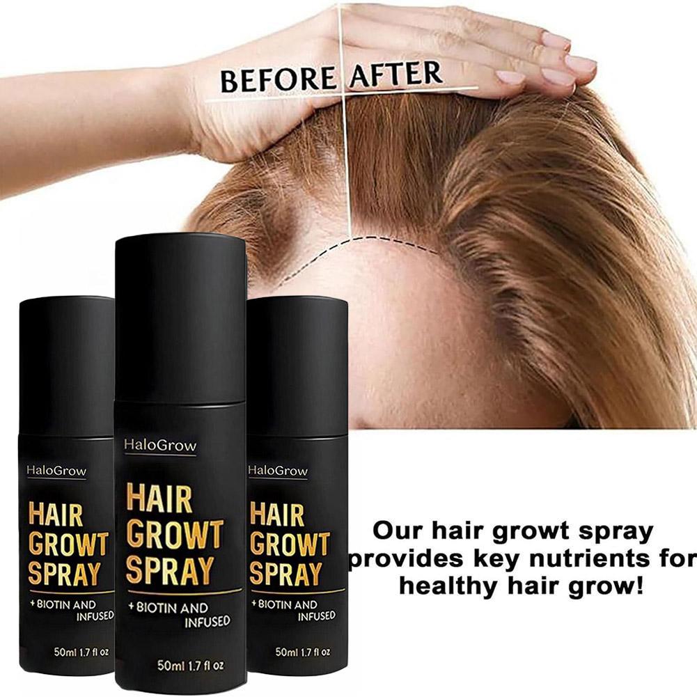 Biotin Hair Growth - Natural Hair Growth Spray With Ginger