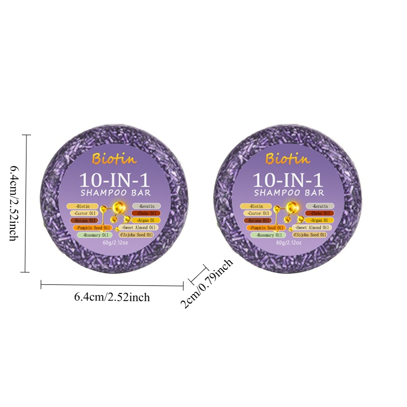 2PCS10-in-1 Biotin Shampoo Soa - Biotin Hair Growth 评论和价格