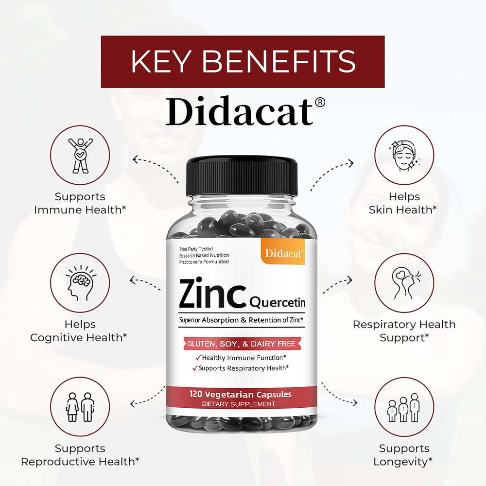 Quercetin & Zinc Vegetarian Ca - Nutrition Zinc 评论和价格