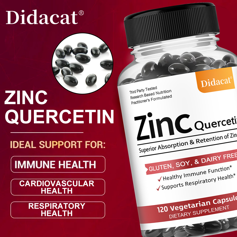 Quercetin & Zinc Vegetarian Ca - Nutrition Zinc 评论和价格