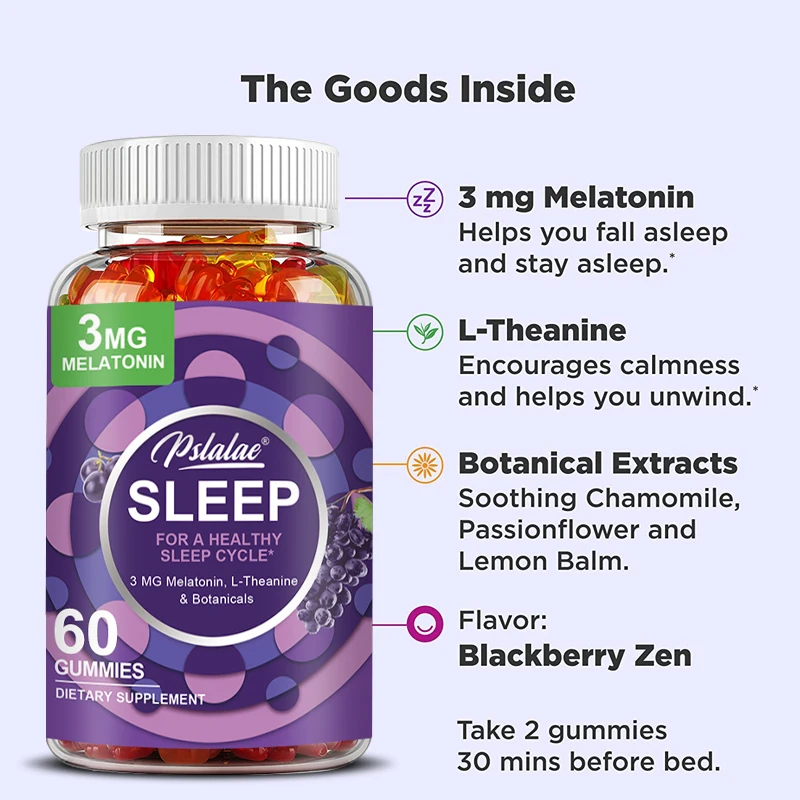 Sleep Gummies - Relaxation, Re - Melatonin Sleep Gummy 评论和价格