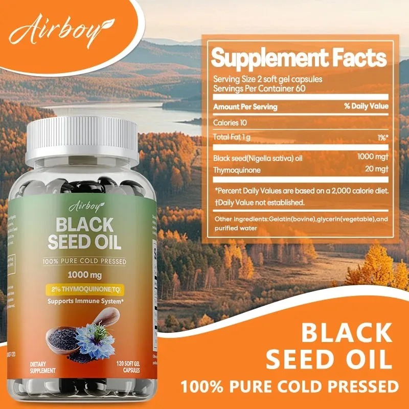 Black Seed Oil Capsules Suppor - Black Seed Oil Capsule 评论和价格