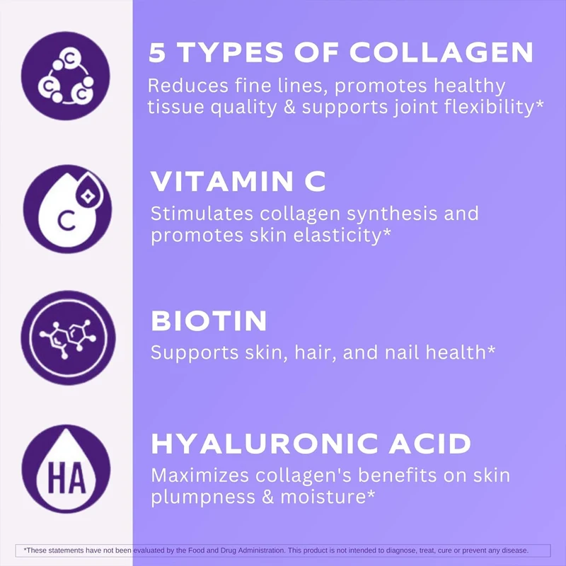 60 Capsules of Multi Collagen  - Biotin Hair Growth 评论和价格