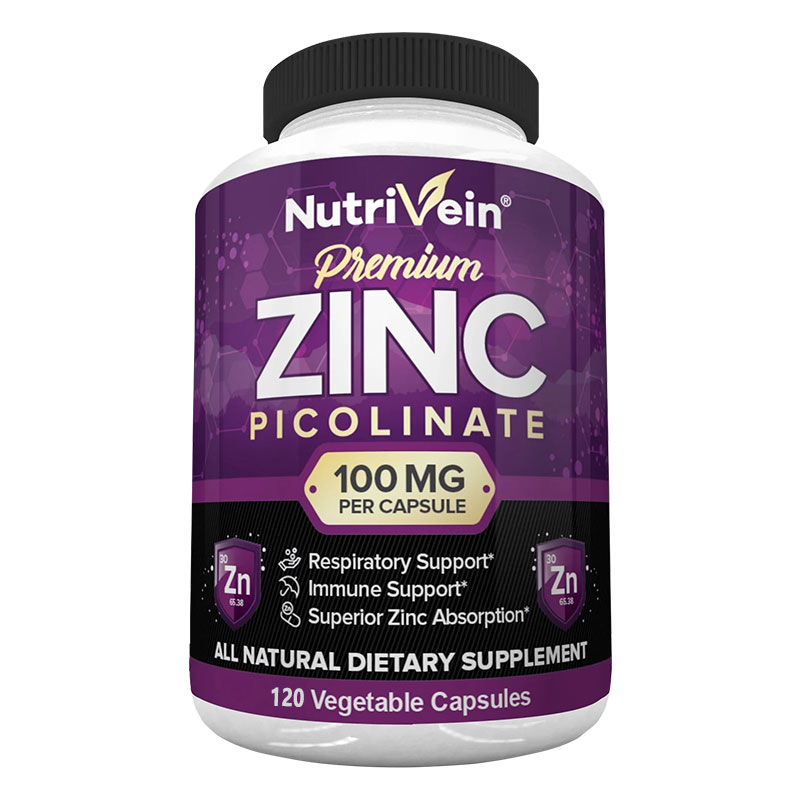 Premium Zinc Picolinate 100mg  - Nutrition Zinc 评论和价格
