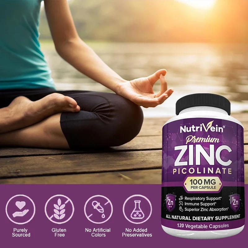 Premium Zinc Picolinate 100mg  - Nutrition Zinc 评论和价格