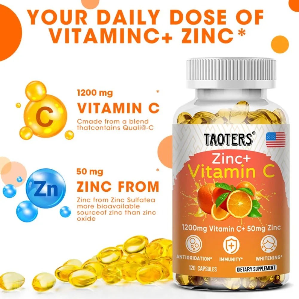 Vitamin C with Zinc 120 Capsul - Nutrition Zinc 评论和价格