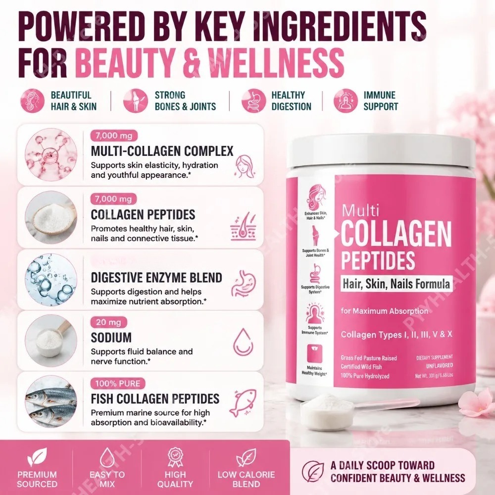 Hydrolyzed Multi Collagen Powd - X Nutrition 评论和价格