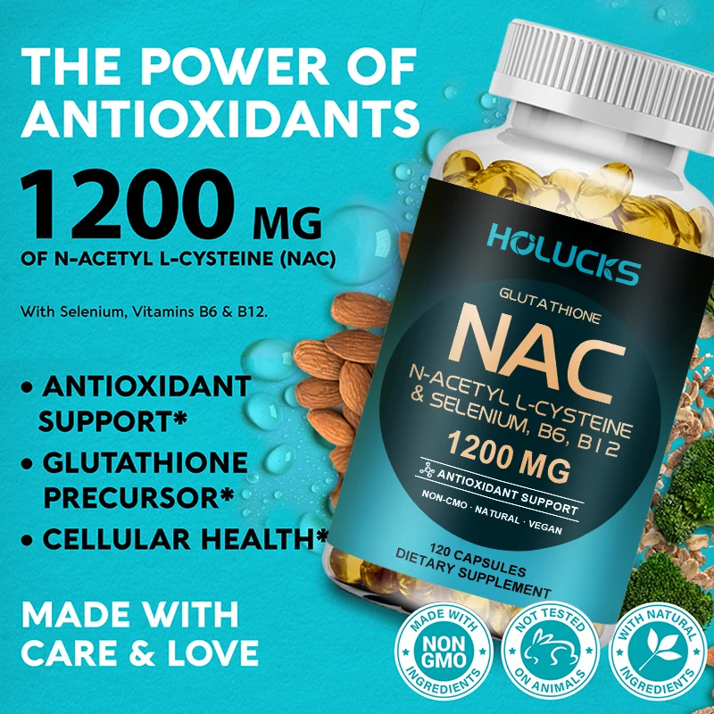 NAC 1200mg Capsules, Liver Hea - Nac N Acetyl Cysteine 评论和价格