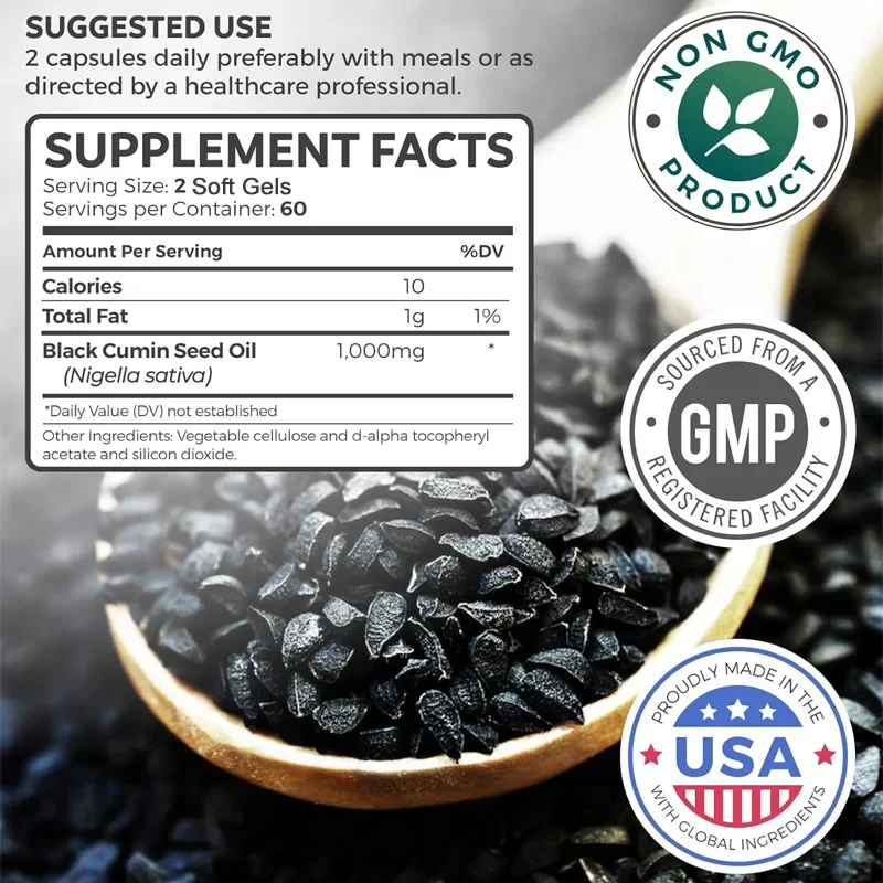 Black Seed Oil Capsules - Supp - Black Seed Oil Capsule 评论和价格