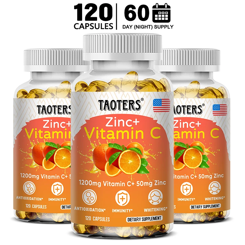 Taoters Vitamin C + Zinc Suppl - Nutrition Zinc 评论和价格