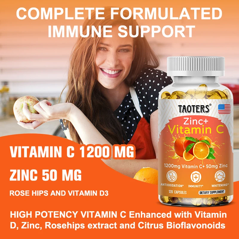Taoters Vitamin C + Zinc Suppl - Nutrition Zinc 评论和价格