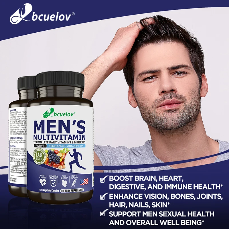 Bcuelov Men's Vitamin and Mine - Nutrition Zinc 评论和价格