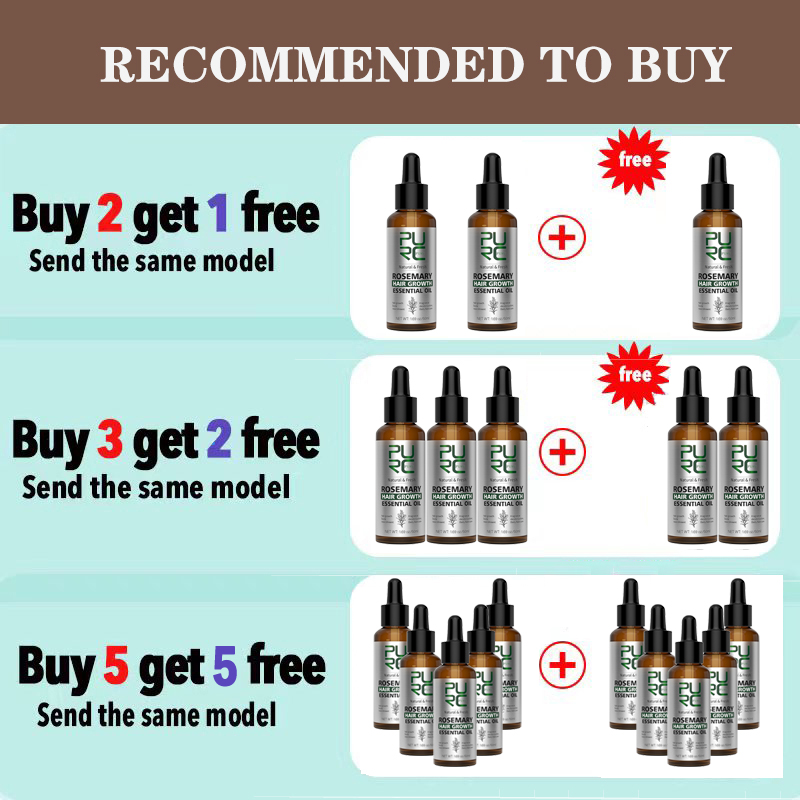PURC Rosemary Oil For Hair Gro - Biotin Hair Growth 评论和价格