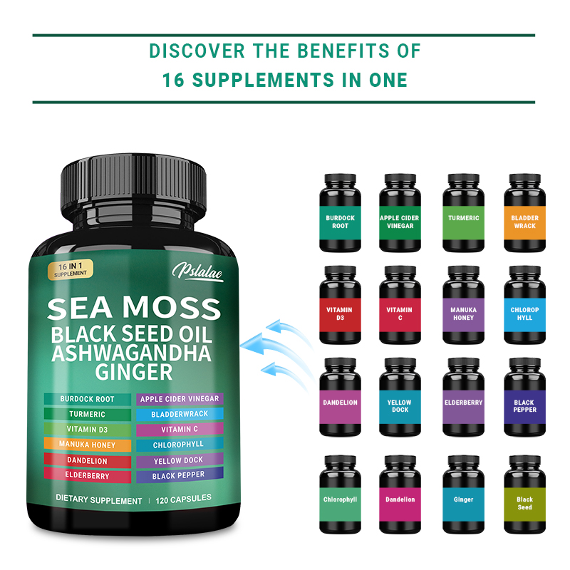 Sea Moss | Black Seed Oil | As - Black Seed Oil Capsule 评论和价格