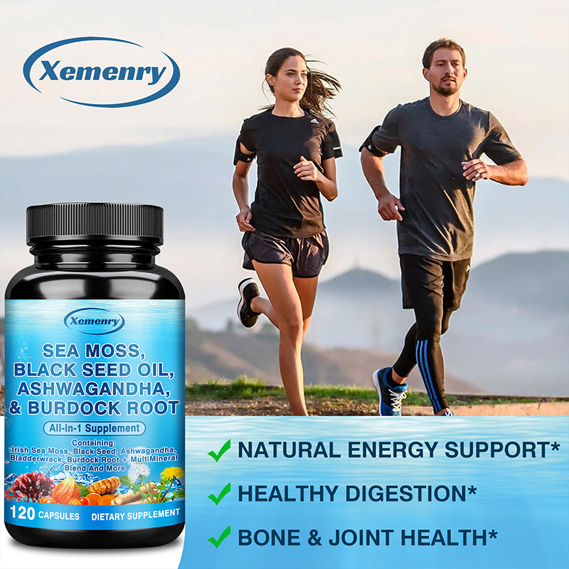Sea Moss, Black Seed Oil, Ashw - Black Seed Oil Capsule 评论和价格