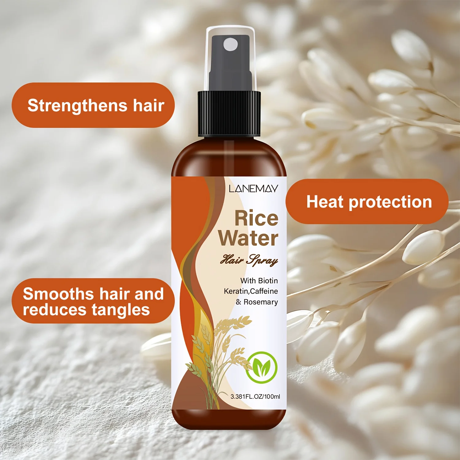 Rice Water Hair Spray - with B - Biotin Hair Growth 评论和价格