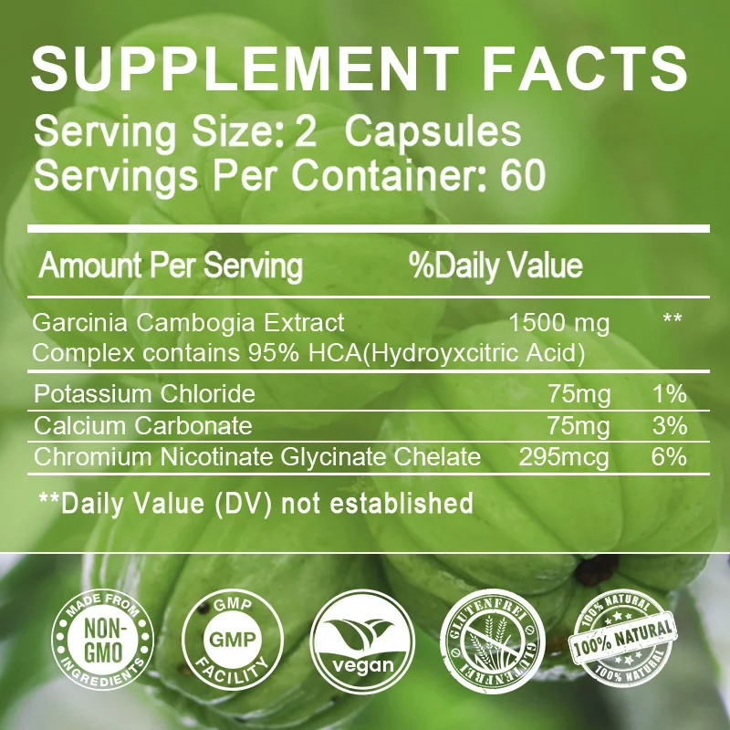 Garcinia Cambogia Capsules - P - Garcinia Cambogia Extract 评论和价格