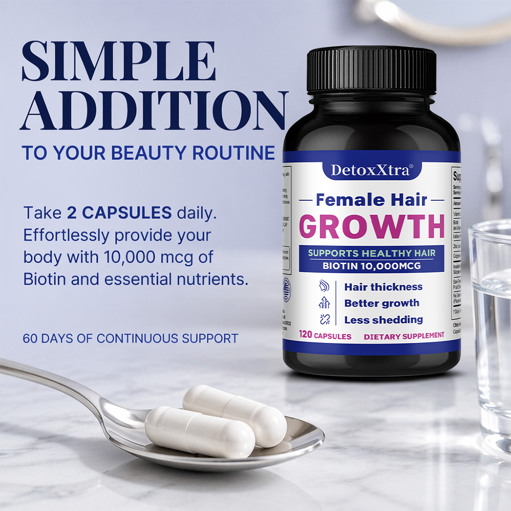 Hair Growth Capsules with Biot - Biotin Hair Growth 评论和价格