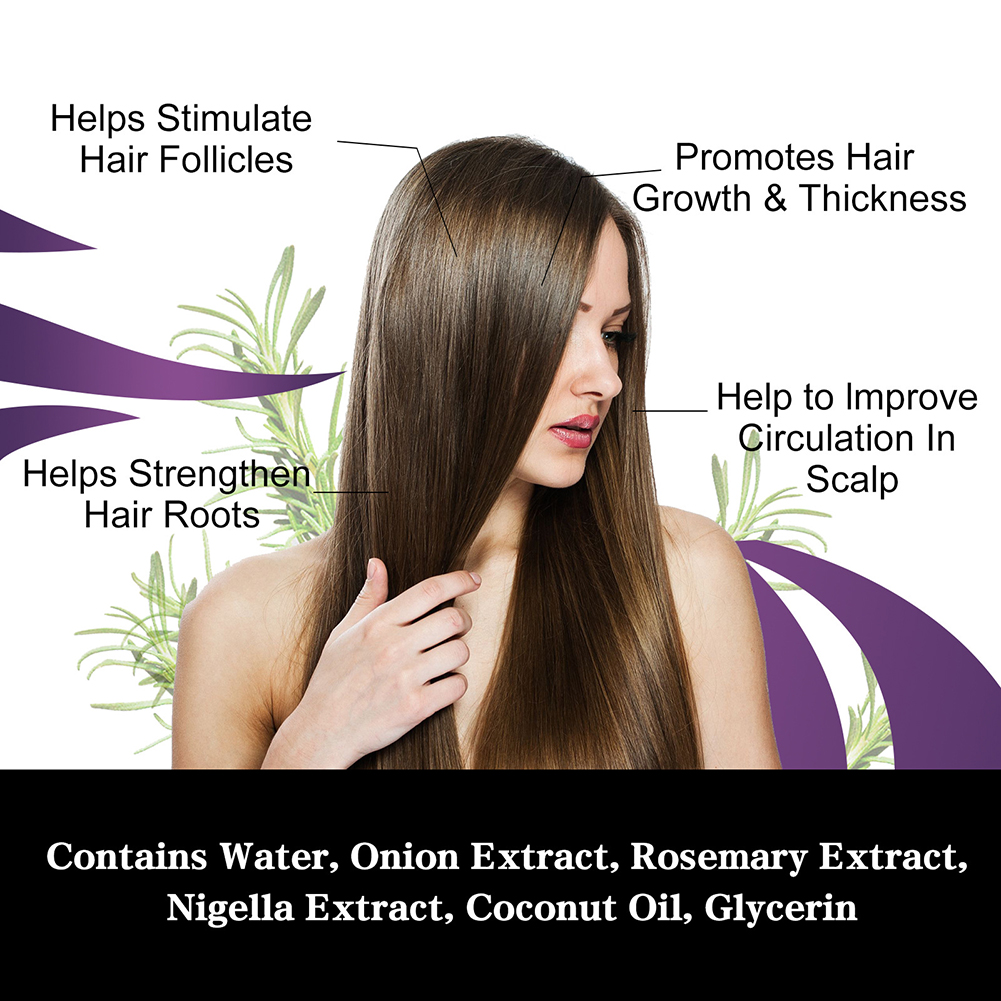 30ml Onion Rosemary Hair Growt - Black Seed Oil Capsule 评论和价格