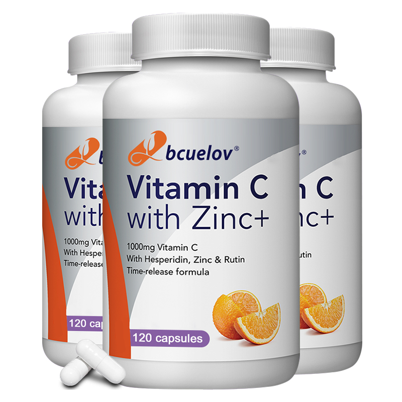 Organic Vitamin C + Zinc Capsu - Nutrition Zinc 评论和价格