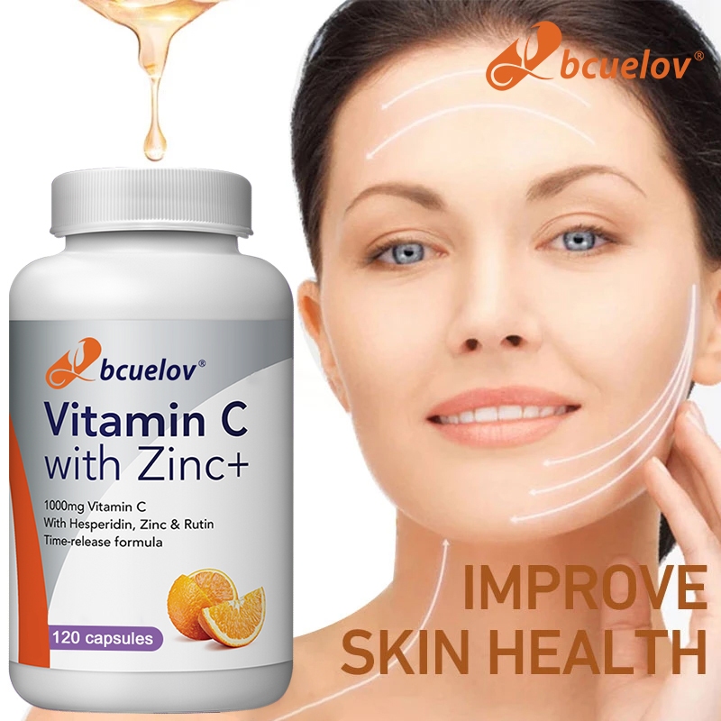 Organic Vitamin C + Zinc Capsu - Nutrition Zinc 评论和价格