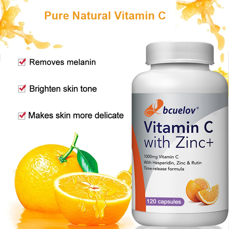 Organic Vitamin C + Zinc Capsu - Nutrition Zinc 评论和价格