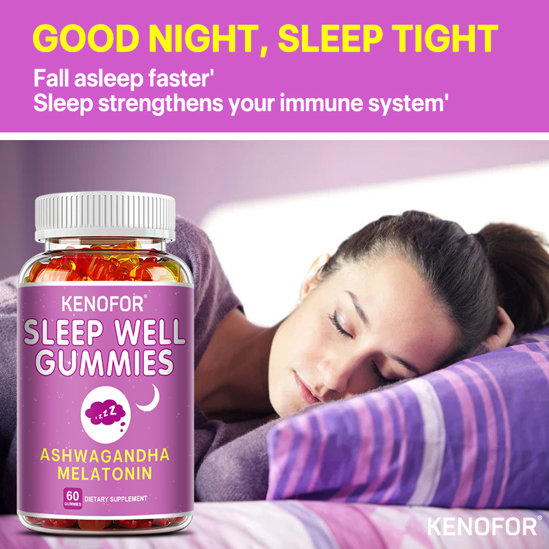 Melatonin + Ashwagandha Gummie - Melatonin Sleep Gummy 评论和价格