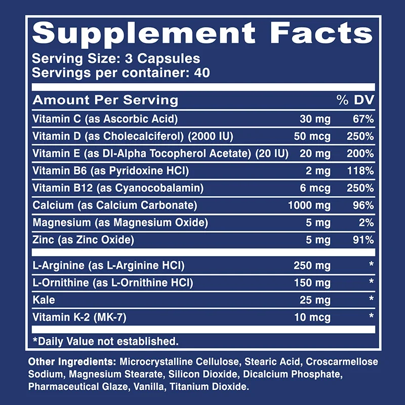 Vitamin D + Calcium and Zinc N - Nutrition Zinc 评论和价格
