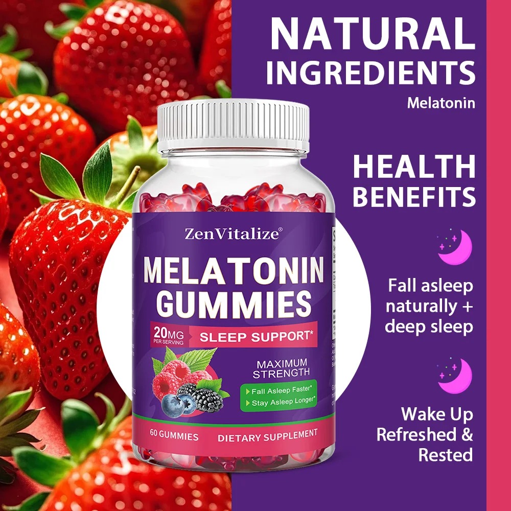 Adult Melatonin Gummies Suppor - Melatonin Sleep Gummy 评论和价格