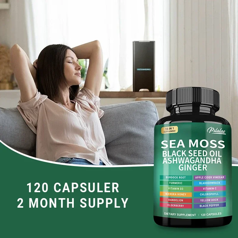 Sea Moss | Black Seed Oil | As - Black Seed Oil Capsule 评论和价格