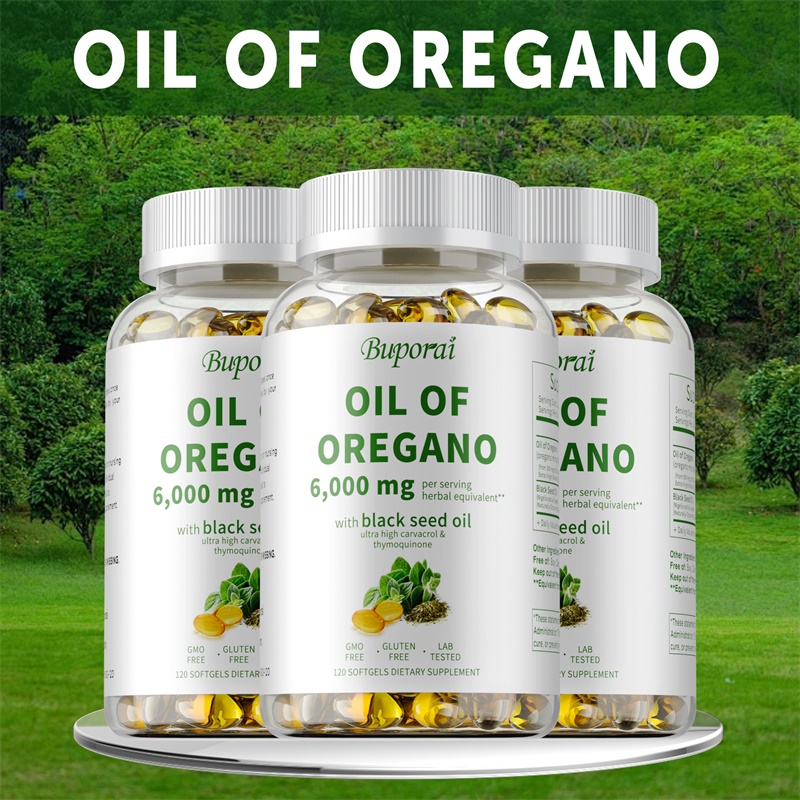 Oil of Oregano - Contains Blac - Black Seed Oil Capsule 评论和价格