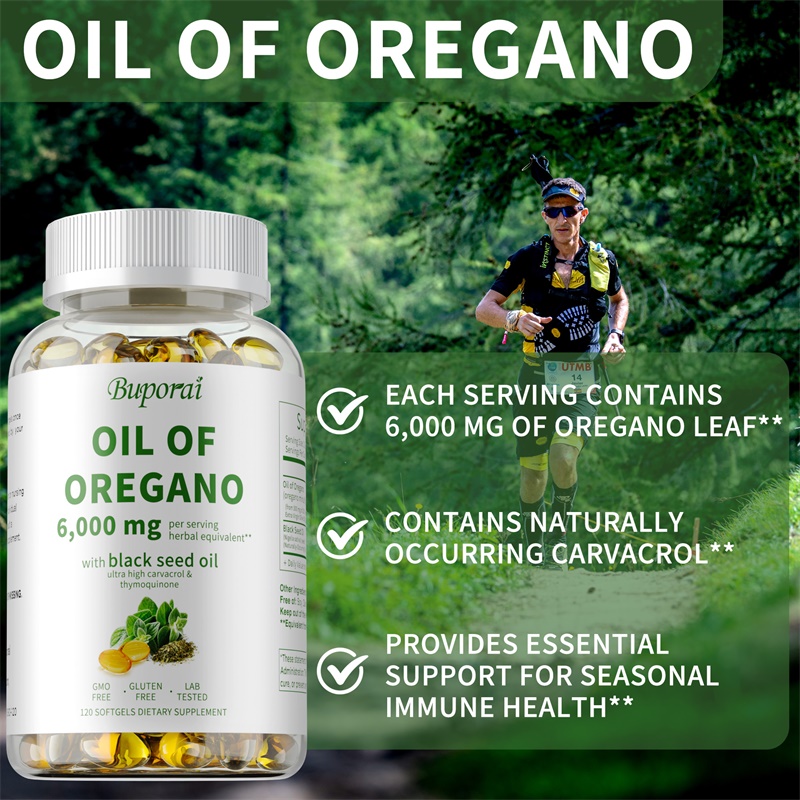 Oil of Oregano - Contains Blac - Black Seed Oil Capsule 评论和价格