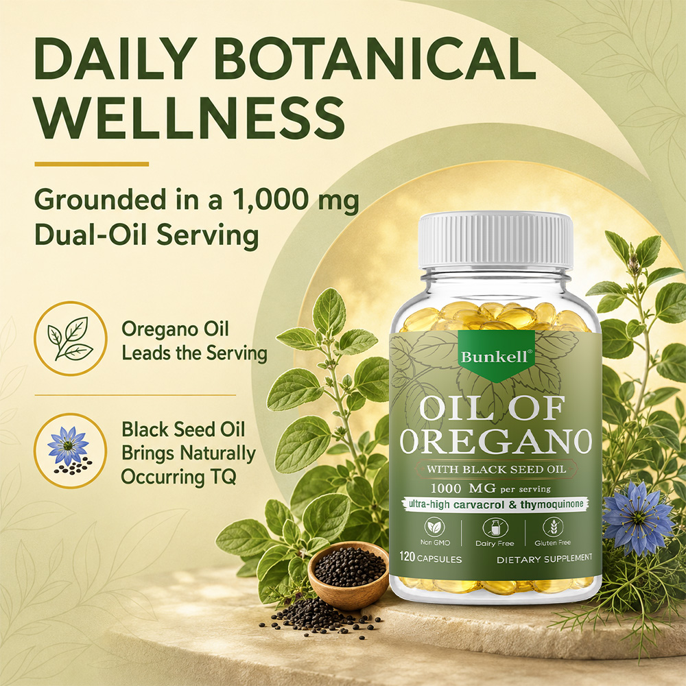 Oil of Oregano with Black Seed - Black Seed Oil Capsule 评论和价格