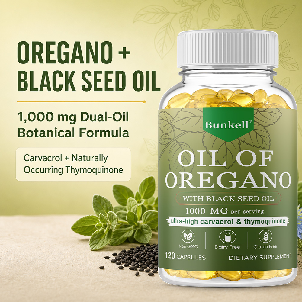 Oil of Oregano with Black Seed - Black Seed Oil Capsule 评论和价格
