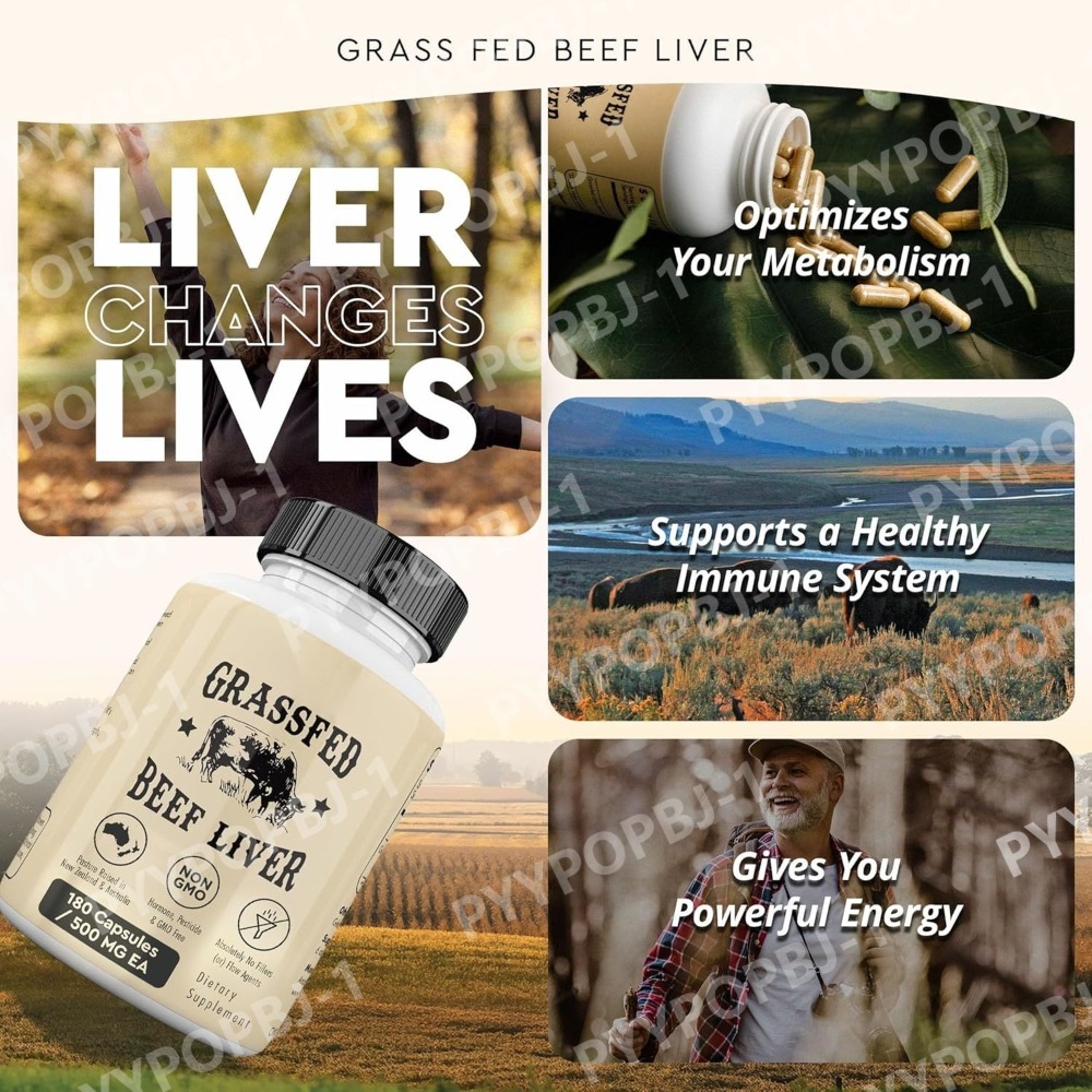 Grassfed Beef Liver Capsules 5 - Nutrition Zinc 评论和价格
