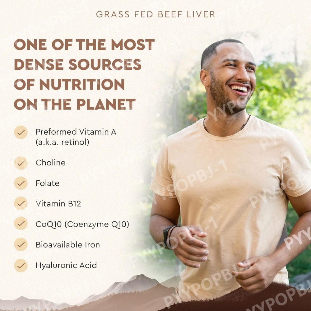 Grassfed Beef Liver Capsules 5 - Nutrition Zinc 评论和价格