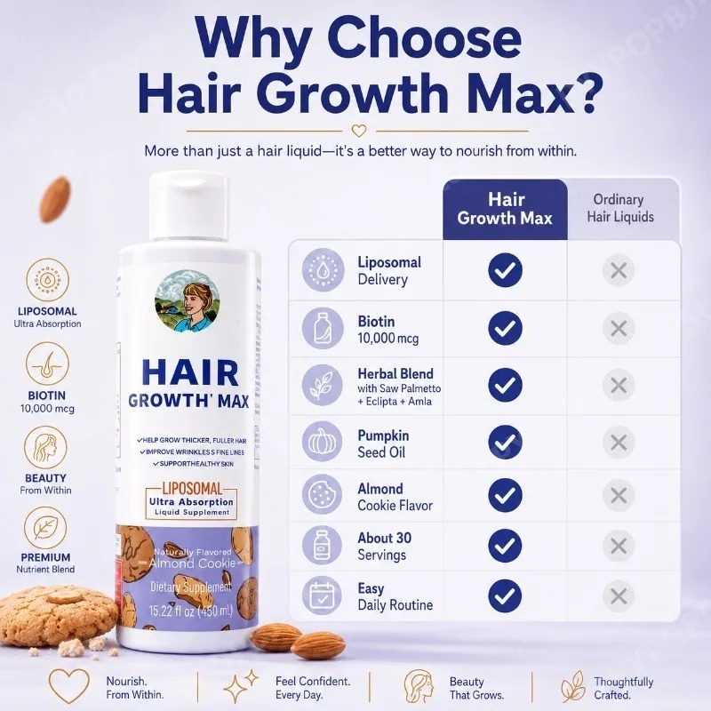 Women's Hair Growth MAX Liposo - Biotin Hair Growth 评论和价格