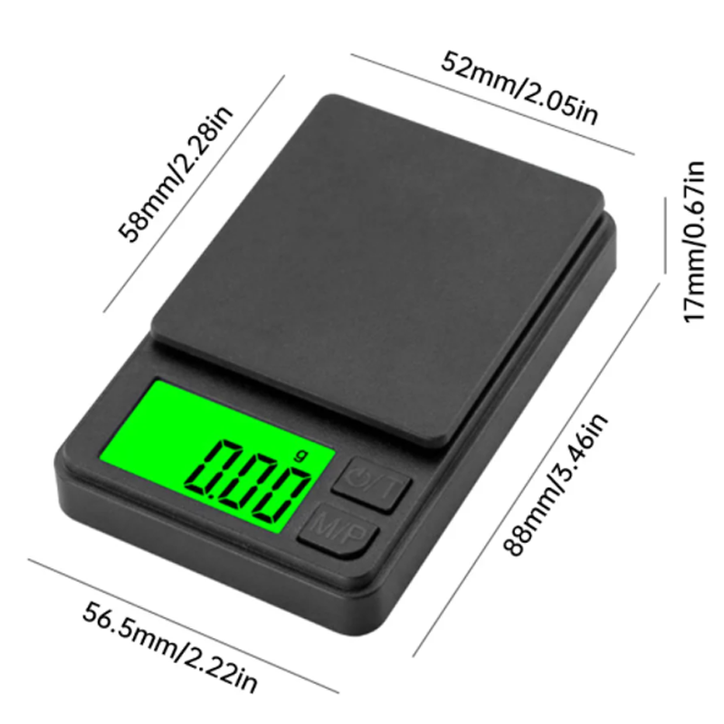 Precision Pocket Scale 1000g X - X Nutrition 评论和价格