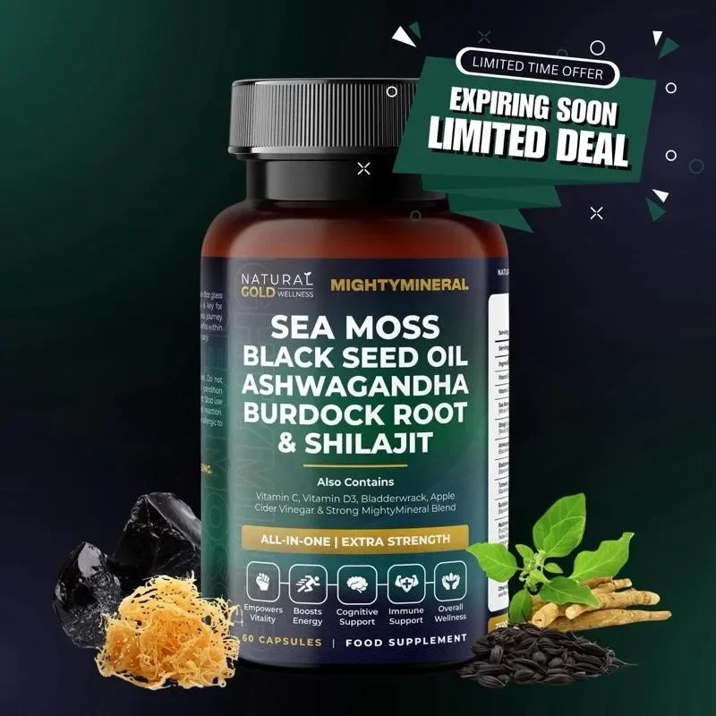 Black Seed Oil, Shilajit, Sea  - Black Seed Oil Capsule 评论和价格