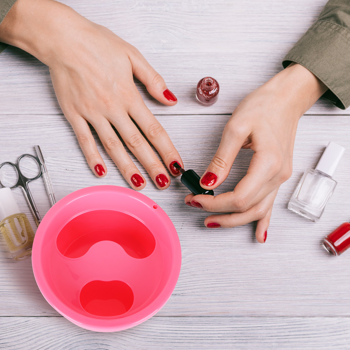 4Pcs Nail Soaker Bowl Heavy Du - Nutrition & Fitness Station 评论和价格
